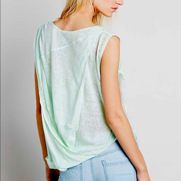 NWOT Free People New Romantics Twist and Shout Tee - Picture 2 of 9